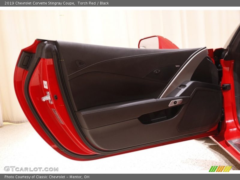 Torch Red / Black 2019 Chevrolet Corvette Stingray Coupe