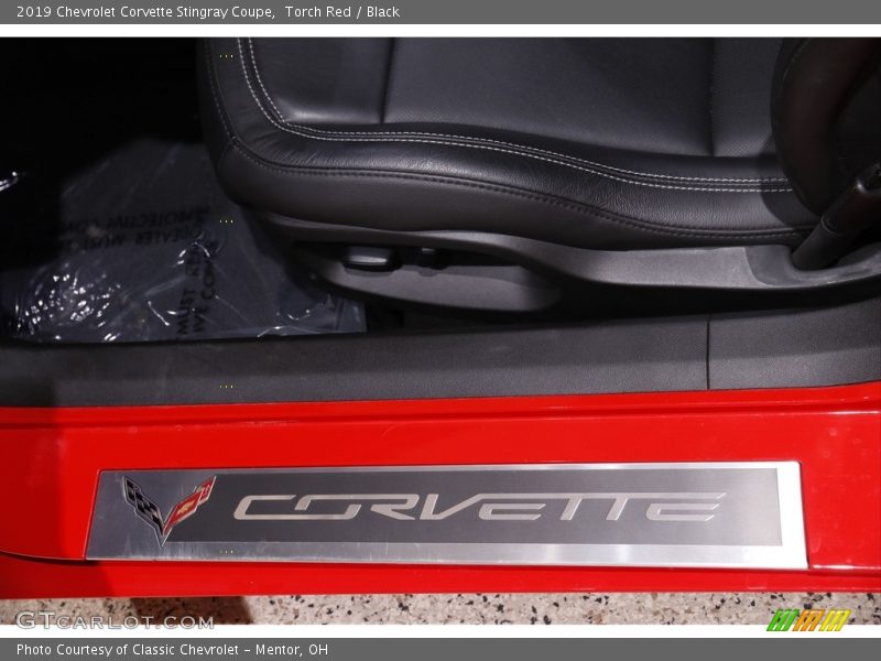 Torch Red / Black 2019 Chevrolet Corvette Stingray Coupe