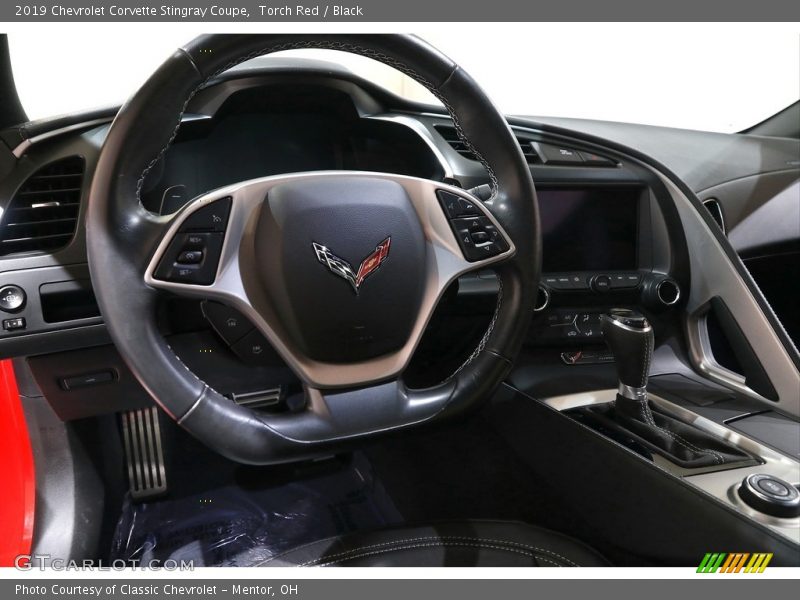 Torch Red / Black 2019 Chevrolet Corvette Stingray Coupe