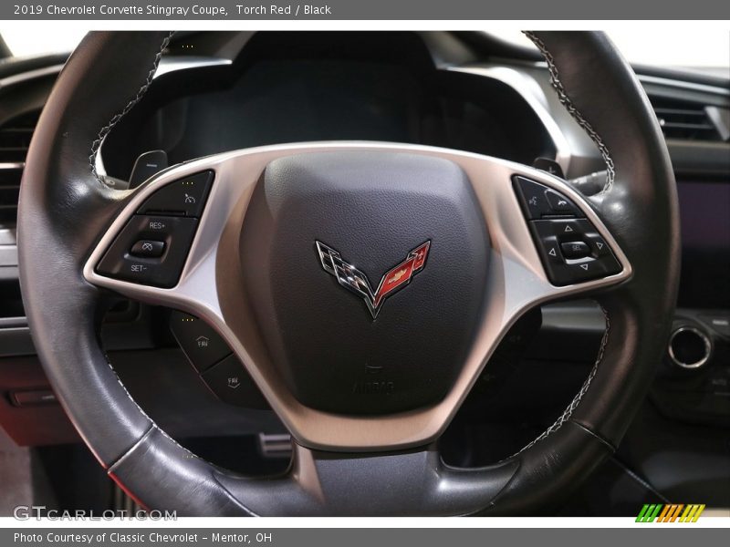 Torch Red / Black 2019 Chevrolet Corvette Stingray Coupe