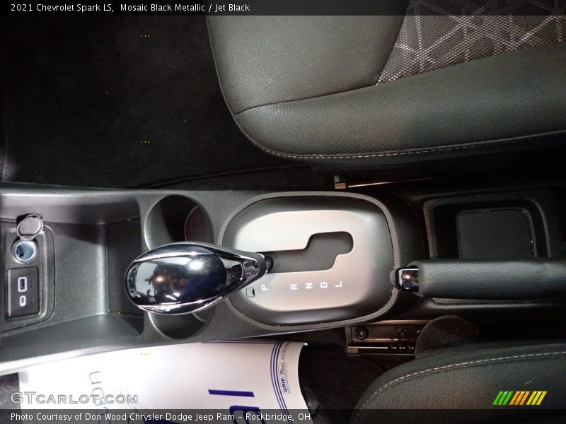 Mosaic Black Metallic / Jet Black 2021 Chevrolet Spark LS
