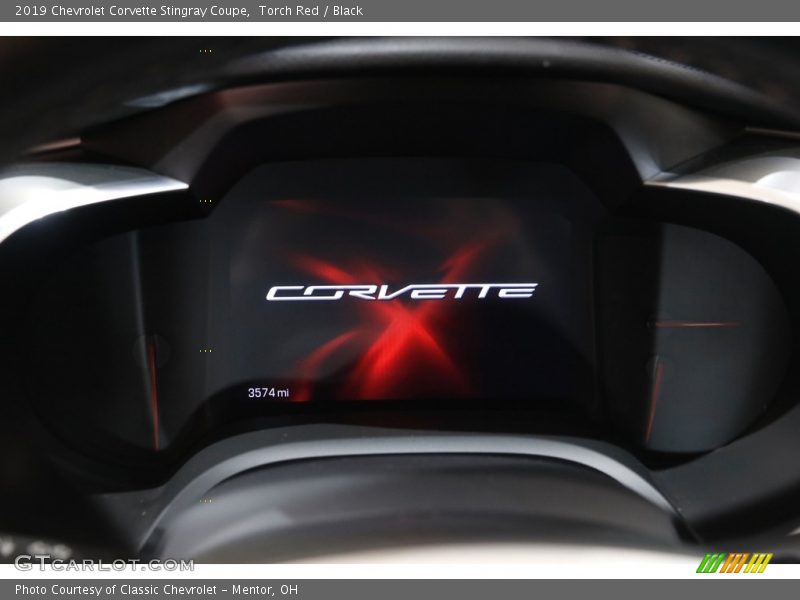Torch Red / Black 2019 Chevrolet Corvette Stingray Coupe