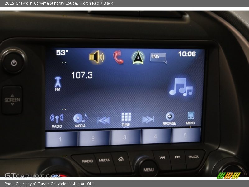 Torch Red / Black 2019 Chevrolet Corvette Stingray Coupe
