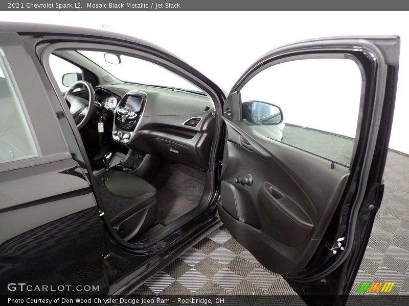 Mosaic Black Metallic / Jet Black 2021 Chevrolet Spark LS