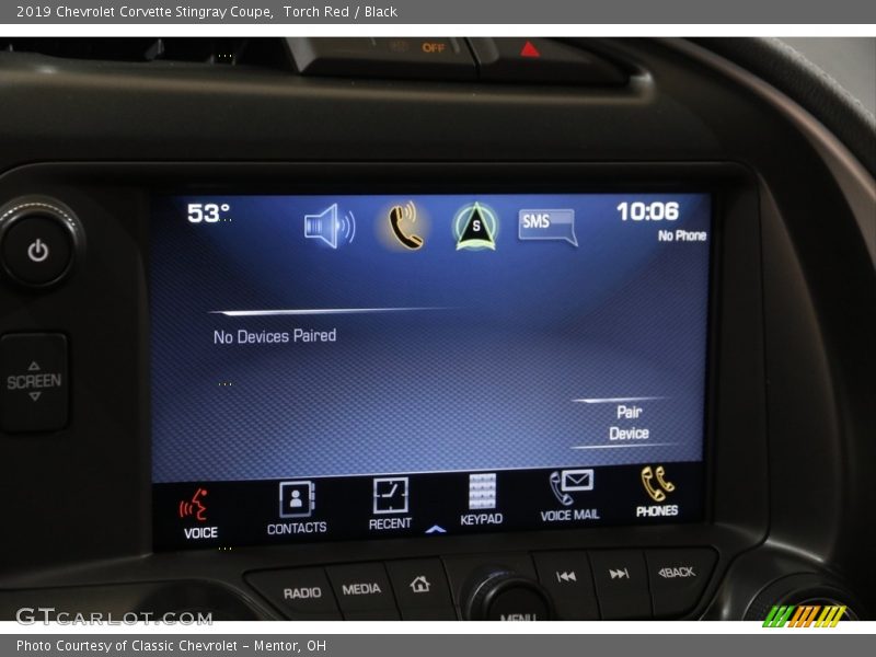 Torch Red / Black 2019 Chevrolet Corvette Stingray Coupe