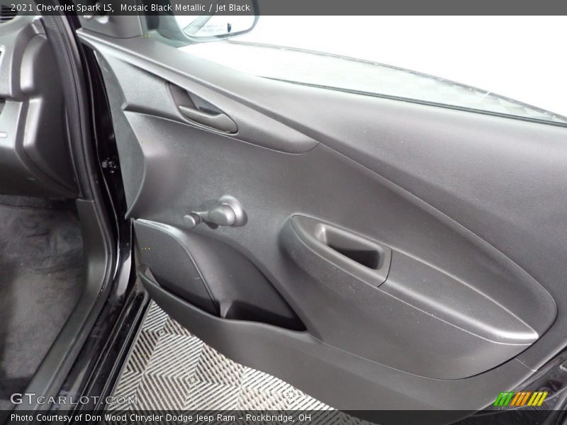 Mosaic Black Metallic / Jet Black 2021 Chevrolet Spark LS