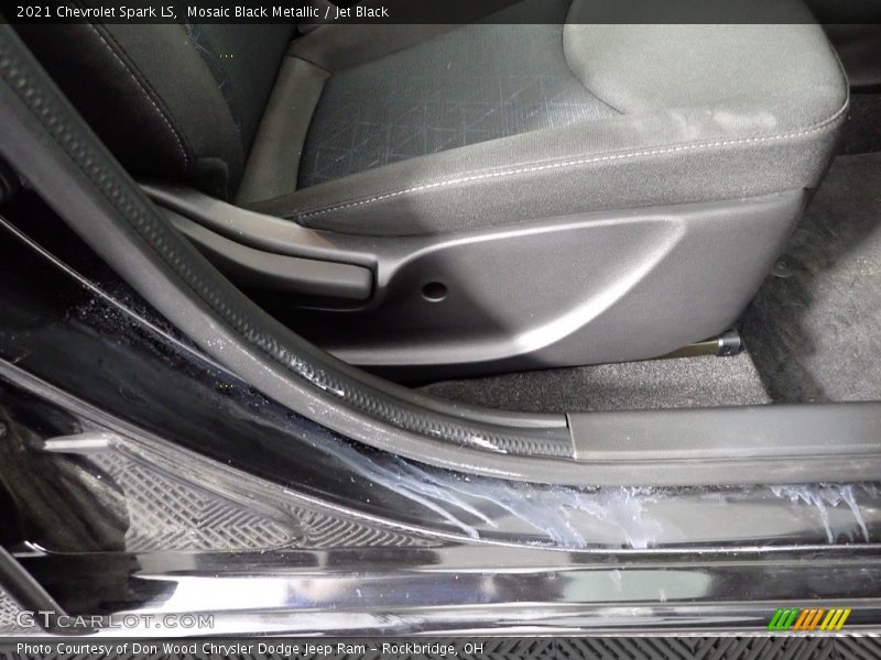 Mosaic Black Metallic / Jet Black 2021 Chevrolet Spark LS