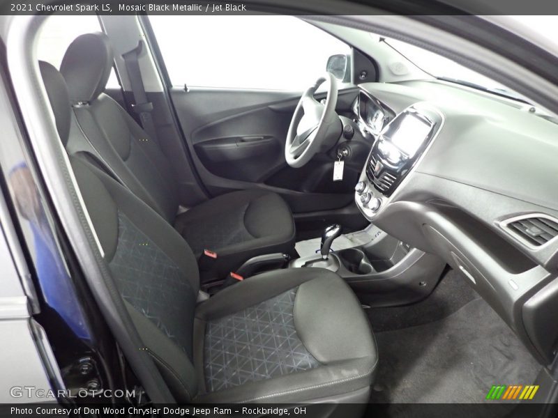 Mosaic Black Metallic / Jet Black 2021 Chevrolet Spark LS