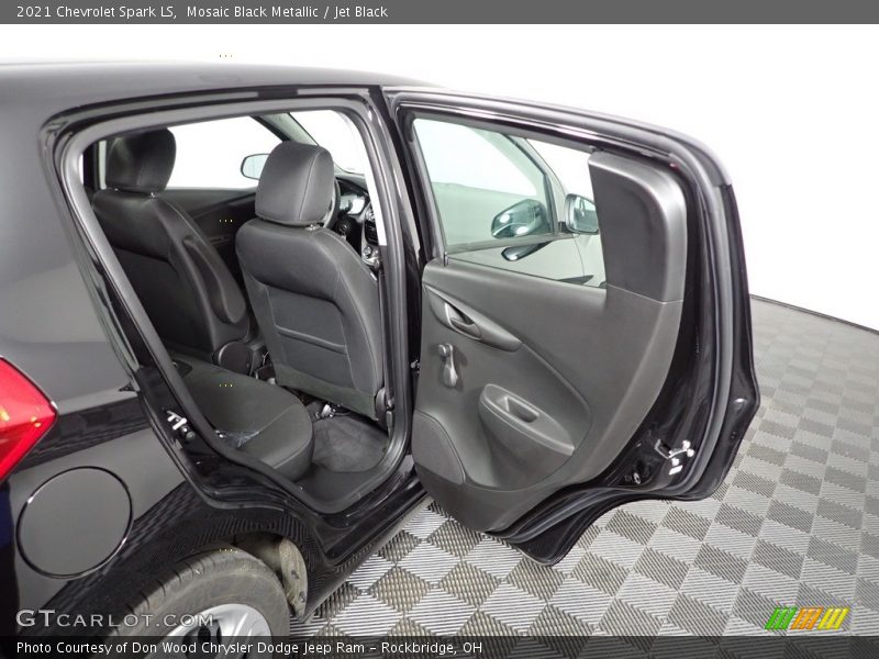 Mosaic Black Metallic / Jet Black 2021 Chevrolet Spark LS