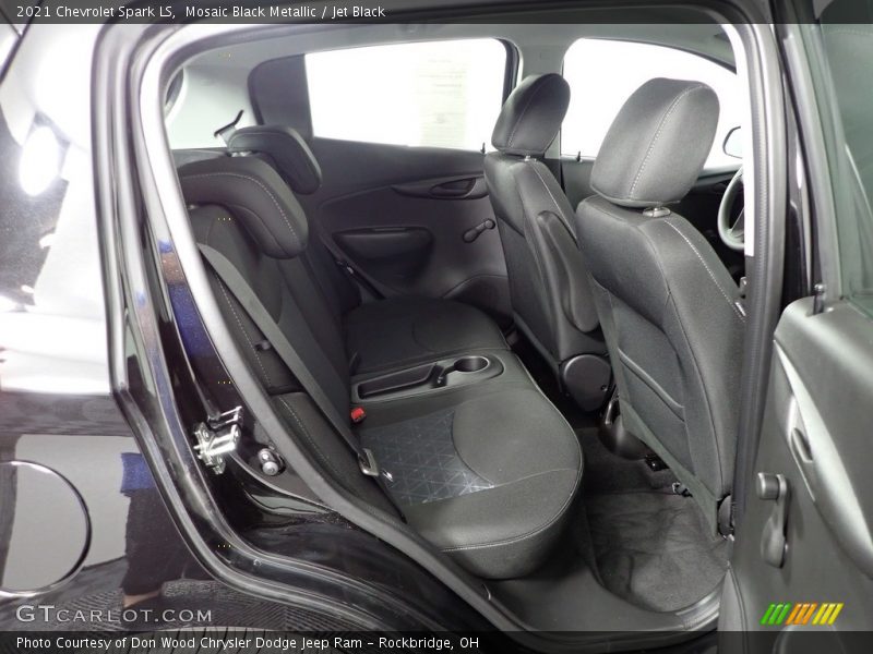 Mosaic Black Metallic / Jet Black 2021 Chevrolet Spark LS