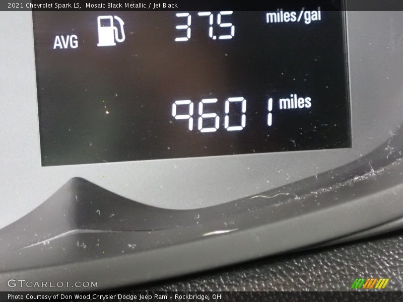 Mosaic Black Metallic / Jet Black 2021 Chevrolet Spark LS