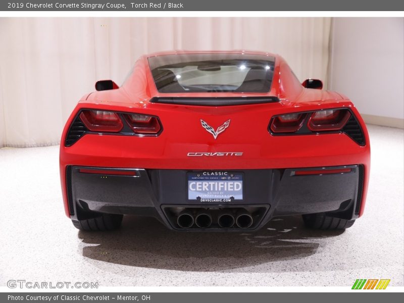 Torch Red / Black 2019 Chevrolet Corvette Stingray Coupe