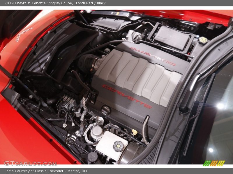 Torch Red / Black 2019 Chevrolet Corvette Stingray Coupe