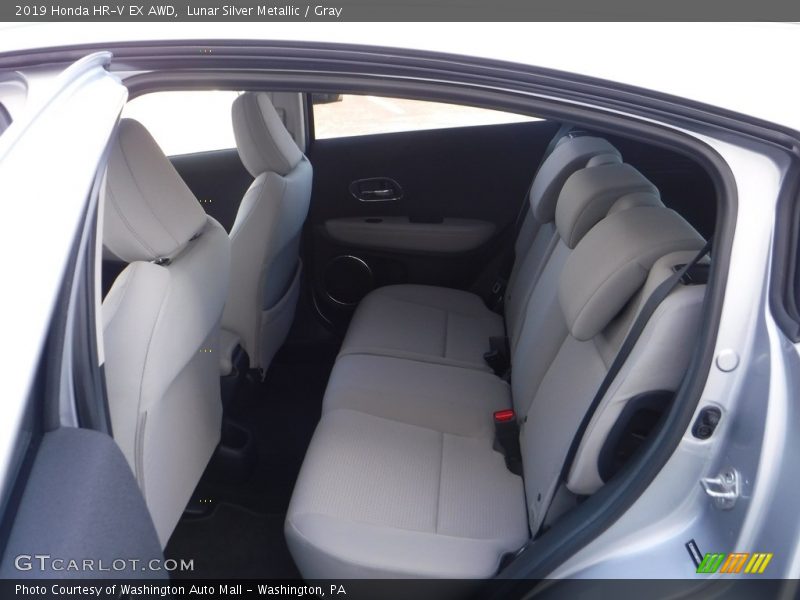 Lunar Silver Metallic / Gray 2019 Honda HR-V EX AWD