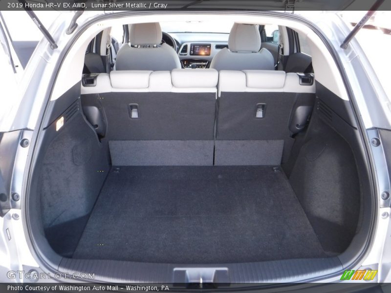 Lunar Silver Metallic / Gray 2019 Honda HR-V EX AWD