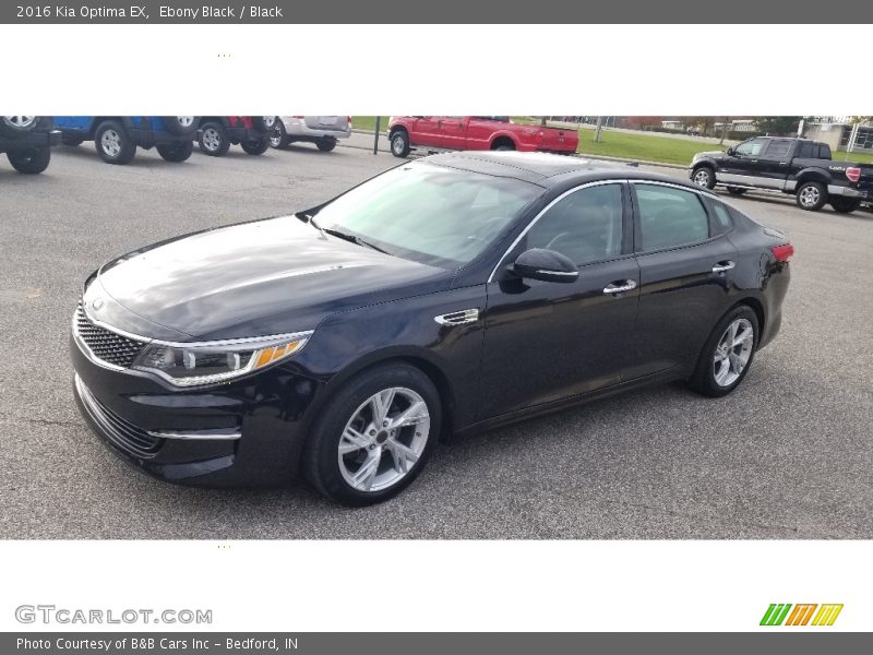 Ebony Black / Black 2016 Kia Optima EX