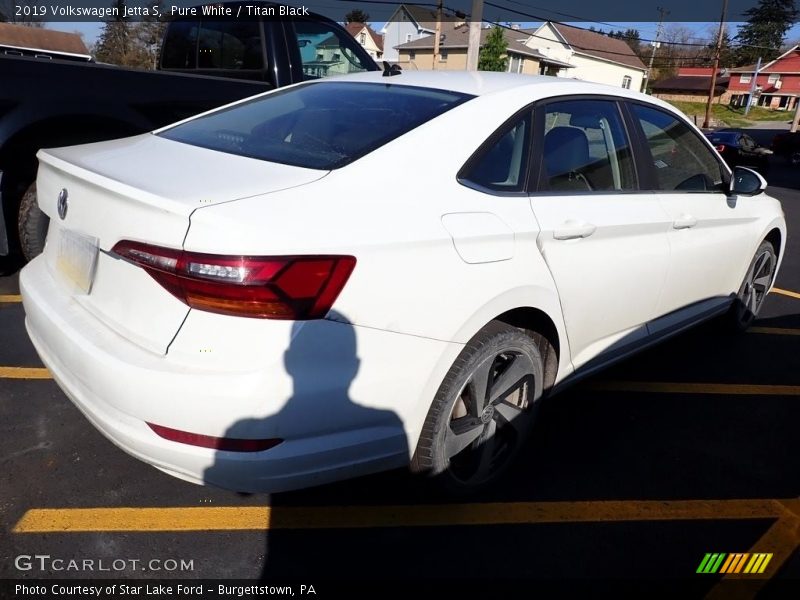 Pure White / Titan Black 2019 Volkswagen Jetta S
