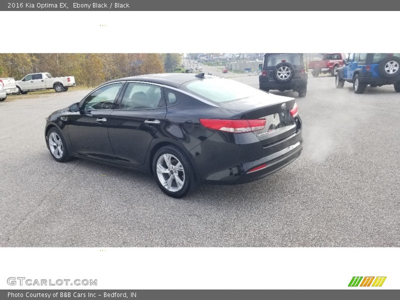 Ebony Black / Black 2016 Kia Optima EX