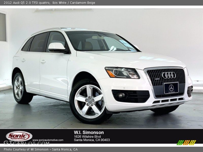 Ibis White / Cardamom Beige 2012 Audi Q5 2.0 TFSI quattro