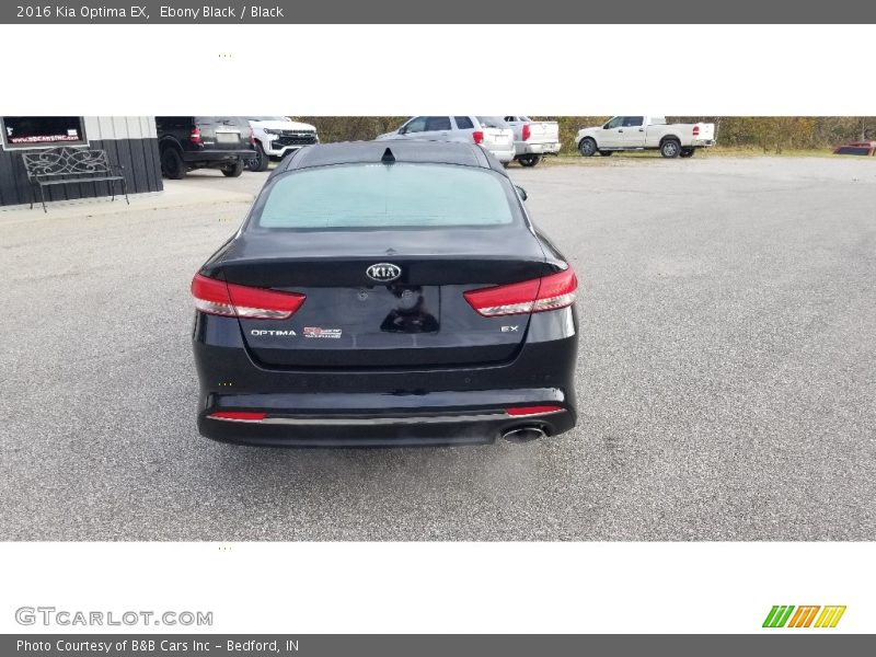 Ebony Black / Black 2016 Kia Optima EX