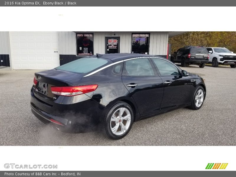 Ebony Black / Black 2016 Kia Optima EX