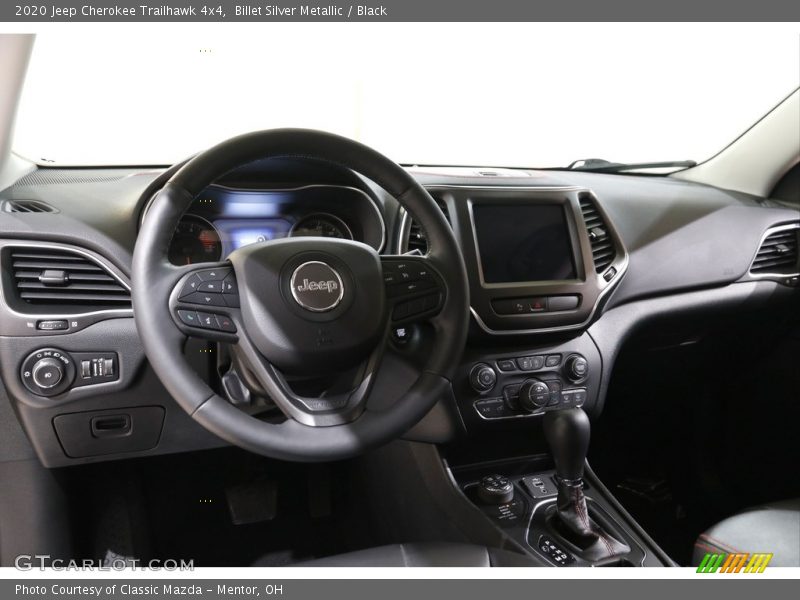 Billet Silver Metallic / Black 2020 Jeep Cherokee Trailhawk 4x4
