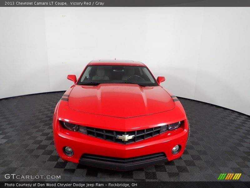 Victory Red / Gray 2013 Chevrolet Camaro LT Coupe
