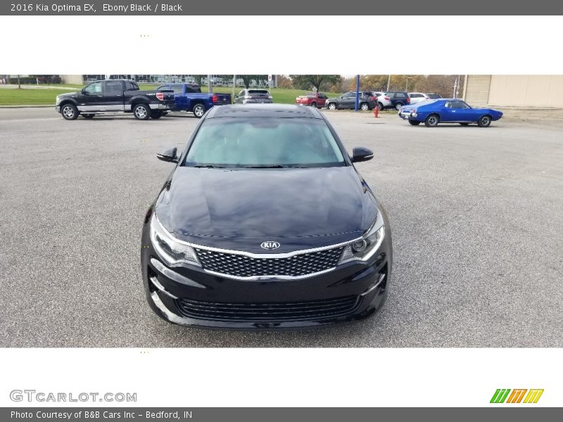 Ebony Black / Black 2016 Kia Optima EX