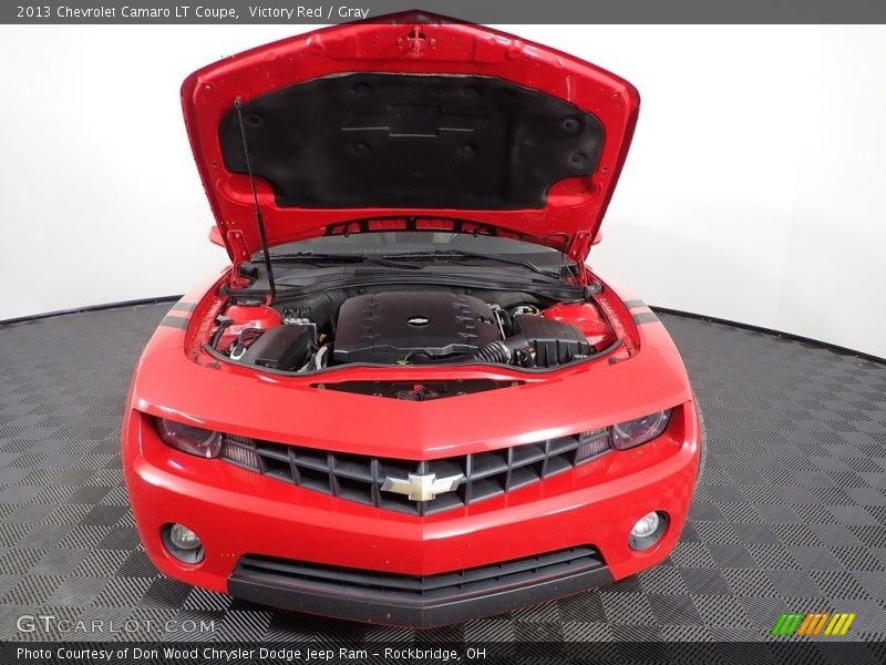 Victory Red / Gray 2013 Chevrolet Camaro LT Coupe