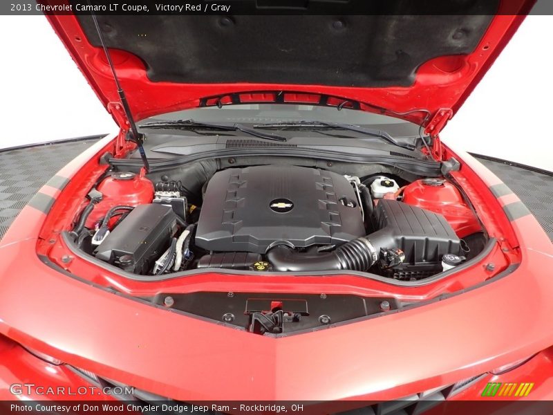 Victory Red / Gray 2013 Chevrolet Camaro LT Coupe