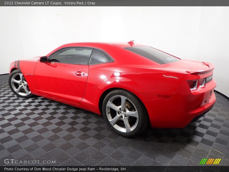 Victory Red / Gray 2013 Chevrolet Camaro LT Coupe