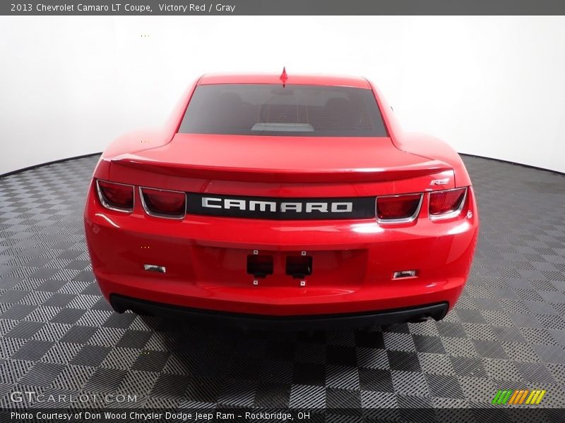 Victory Red / Gray 2013 Chevrolet Camaro LT Coupe