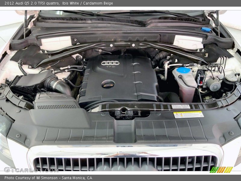 Ibis White / Cardamom Beige 2012 Audi Q5 2.0 TFSI quattro