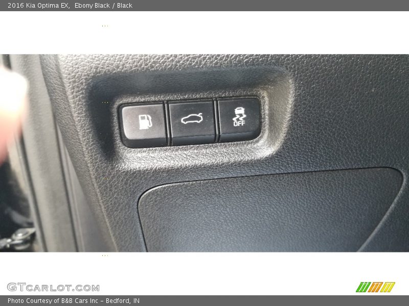 Ebony Black / Black 2016 Kia Optima EX