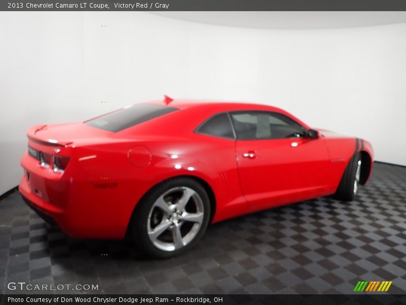 Victory Red / Gray 2013 Chevrolet Camaro LT Coupe