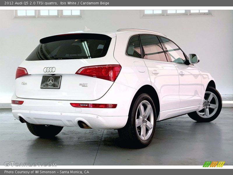 Ibis White / Cardamom Beige 2012 Audi Q5 2.0 TFSI quattro