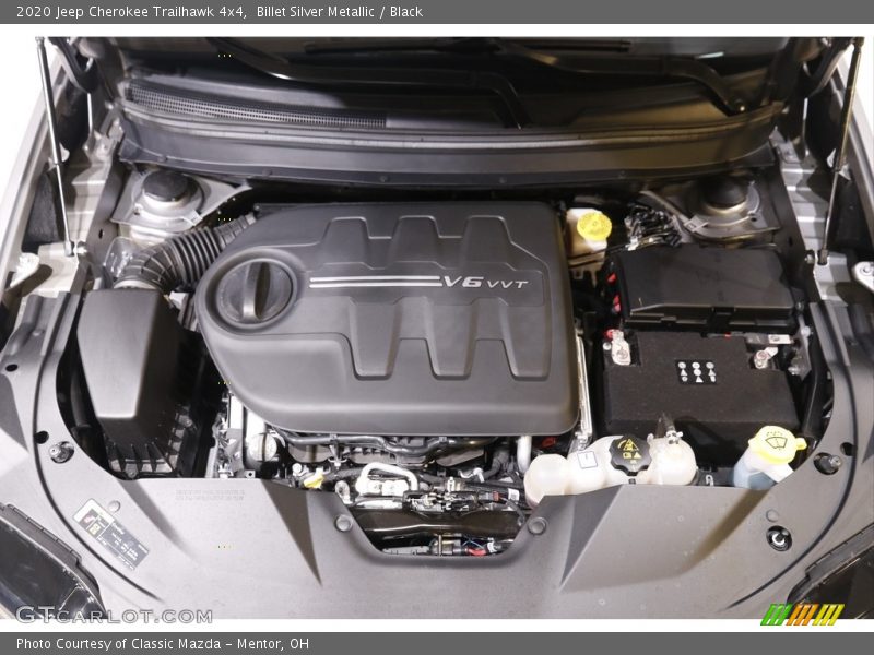 Billet Silver Metallic / Black 2020 Jeep Cherokee Trailhawk 4x4