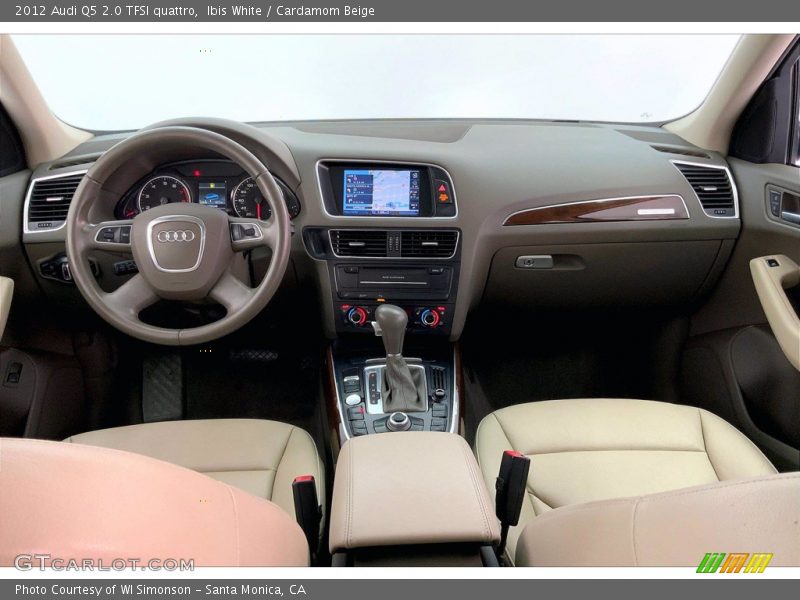 Ibis White / Cardamom Beige 2012 Audi Q5 2.0 TFSI quattro