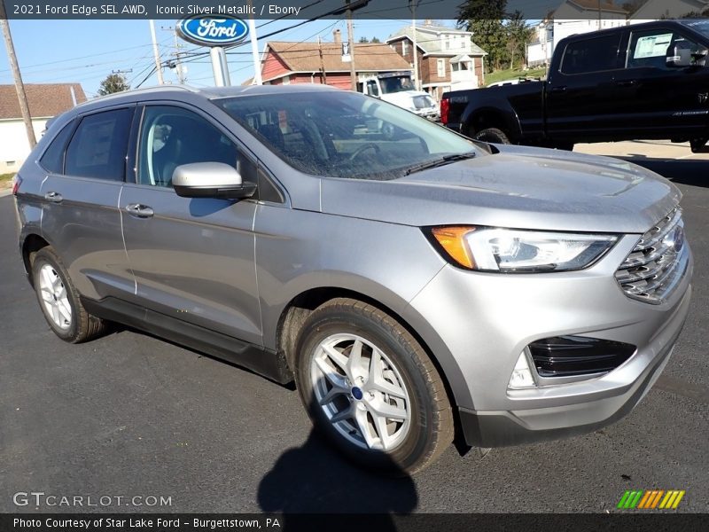 Front 3/4 View of 2021 Edge SEL AWD
