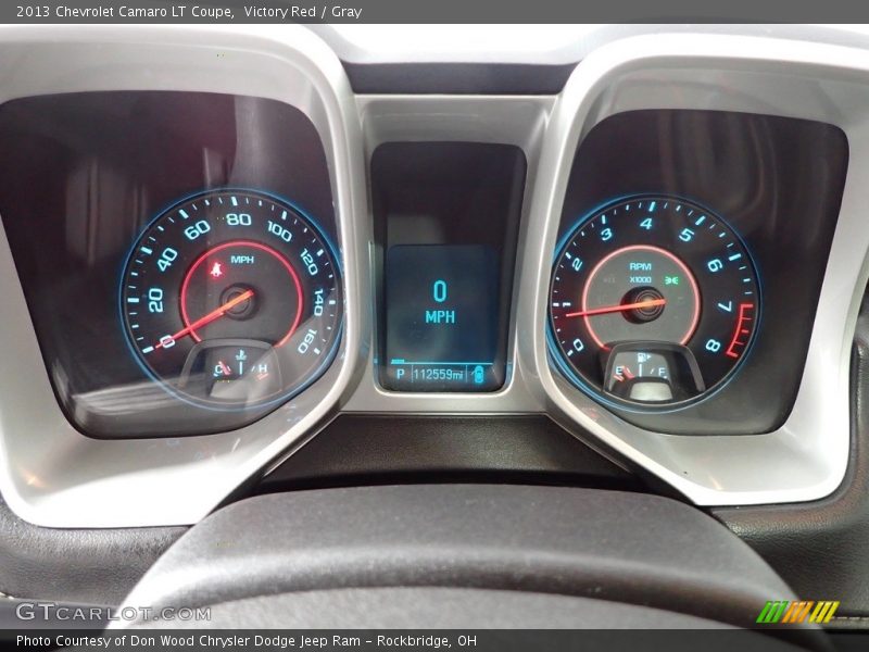 Victory Red / Gray 2013 Chevrolet Camaro LT Coupe