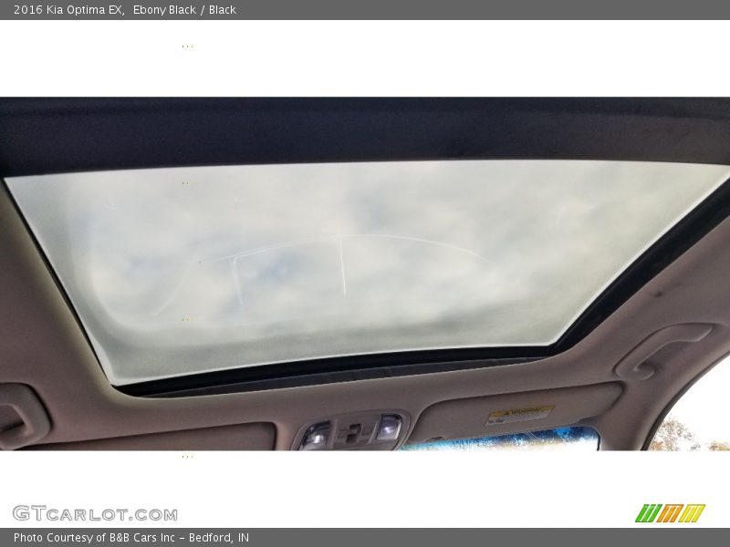 Ebony Black / Black 2016 Kia Optima EX