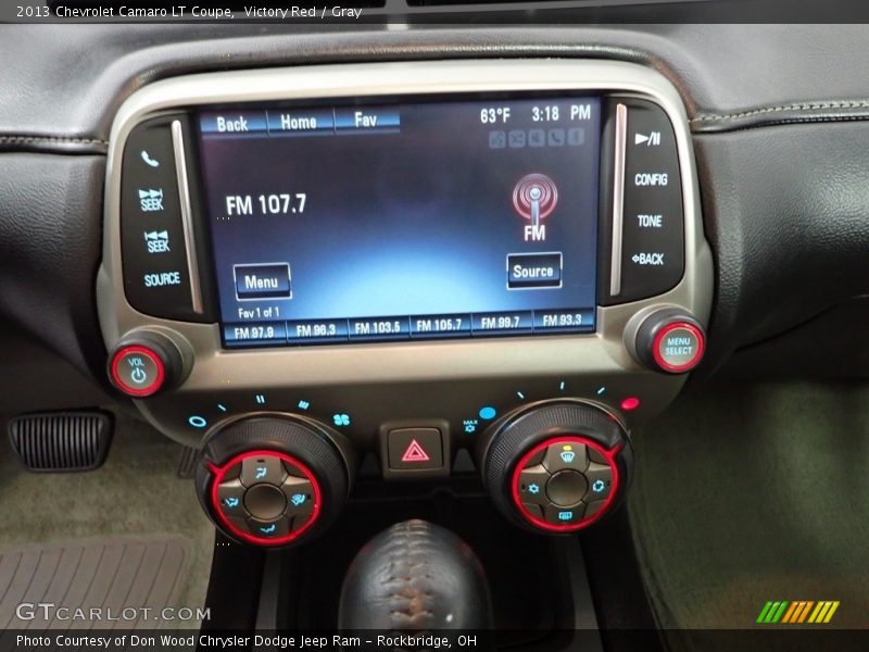 Victory Red / Gray 2013 Chevrolet Camaro LT Coupe