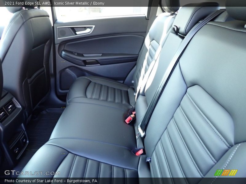 Iconic Silver Metallic / Ebony 2021 Ford Edge SEL AWD
