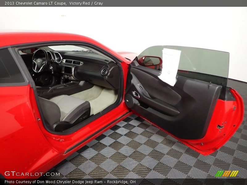 Victory Red / Gray 2013 Chevrolet Camaro LT Coupe