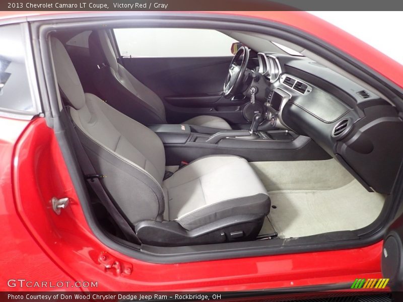 Victory Red / Gray 2013 Chevrolet Camaro LT Coupe
