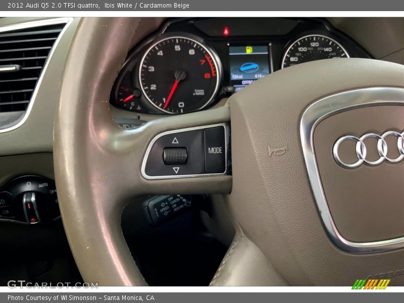 Ibis White / Cardamom Beige 2012 Audi Q5 2.0 TFSI quattro
