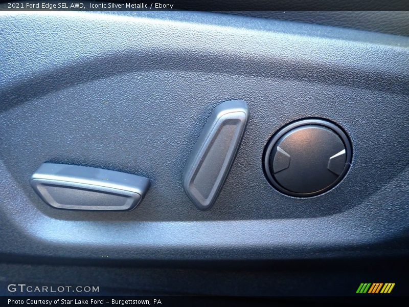 Iconic Silver Metallic / Ebony 2021 Ford Edge SEL AWD