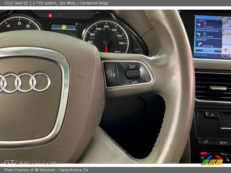 Ibis White / Cardamom Beige 2012 Audi Q5 2.0 TFSI quattro