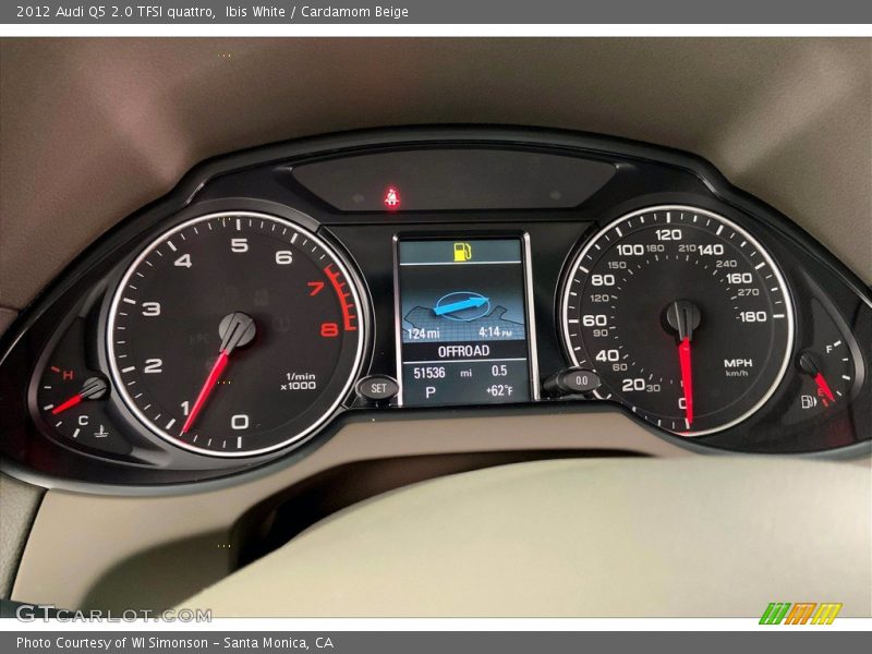 Ibis White / Cardamom Beige 2012 Audi Q5 2.0 TFSI quattro