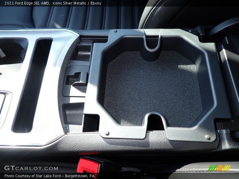 Iconic Silver Metallic / Ebony 2021 Ford Edge SEL AWD